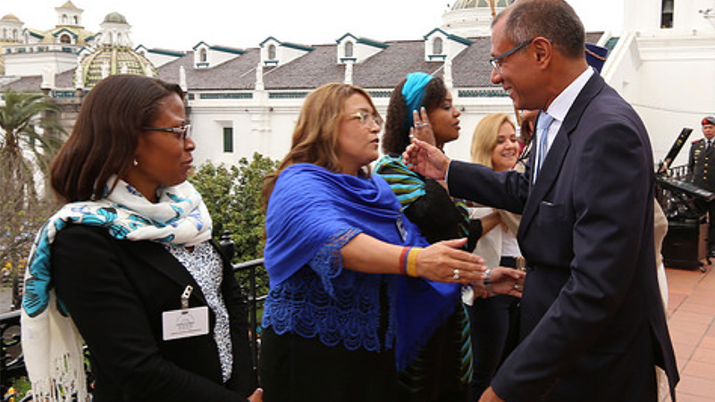 Vicepresidente Jorge Glas presidi cambio de Guardia Presidencial